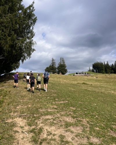 Gemeinsam unterwegs auf der Schwandalpe
