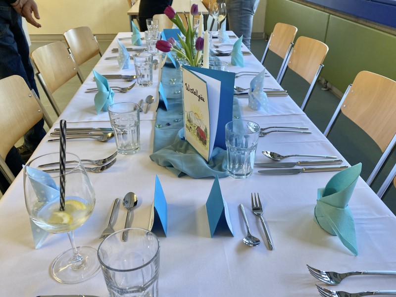 Kulinarisches Festmahl f&uuml;r den Schulverband