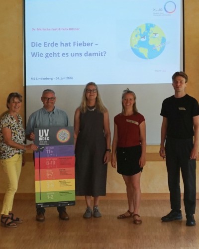UV-Index-Tafeln f&uuml;r die Mittelschule Lindenberg
