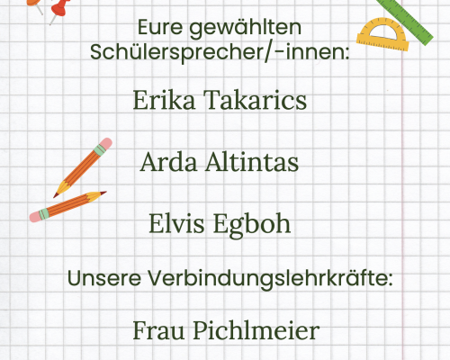 Wahl der SMV - Herzlichen Glückwunsch!